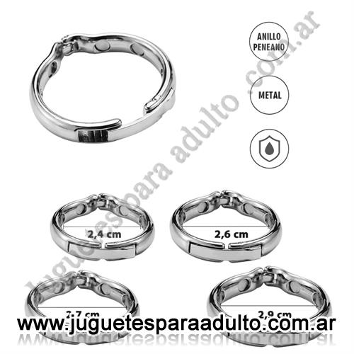 Especificos, Anillos sin vibrador, Anillo para el pene metalico S