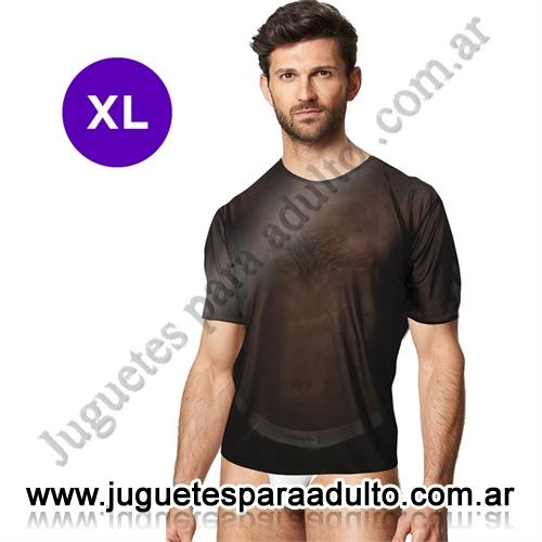 Lencería masculina, , Remera Transparente de Tul para un Look Sexy