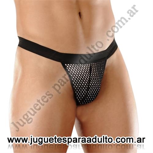 Lencería masculina, Lenceria masculina, Tanga Negra de Elástico Ancho y Diseño Moderno