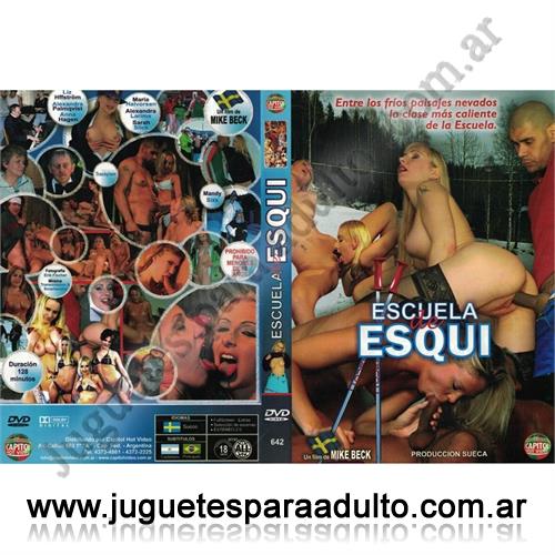 Películas eróticas, Dvd suecas, Pelicula DVD: ESCUELA DE ESQUI