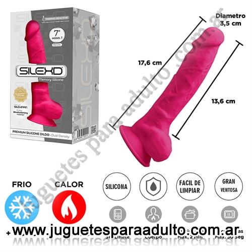 Consoladores, Consoladores sopapa jelly, Dildo Rosa Premium Real Skin Model 1 de 18 centimetros con ventosa