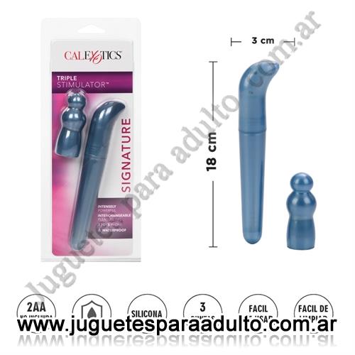 Estimuladores, , Vibrador con 3 formas diferentes de estimulacion