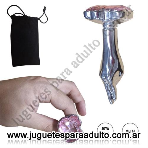 Marcas Importadas, Hard Steel, Mensa Rosa S: Plug de entrenamiento anal pequeño con joya de gatito rosa