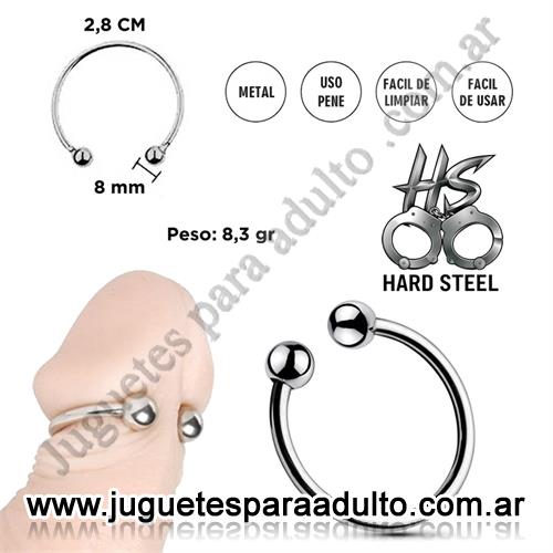 Marcas Importadas, Hard Steel, Anillo para el glande Small