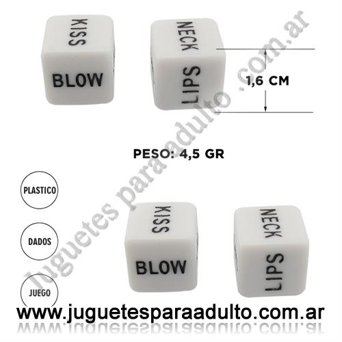 Accesorios, , Juego de dados accion + parte del cuerpo