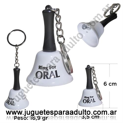 Accesorios, Cotillon erotico, Campanita blanca ring for oral