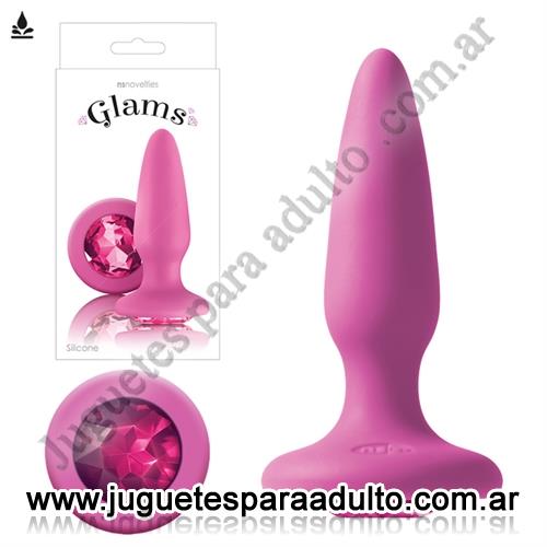 Anales, , Joya anal rosa de 3 cm