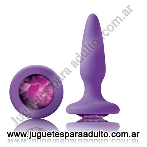 Marcas Importadas, NS Novelties, Joya anal violeta aterciopelada