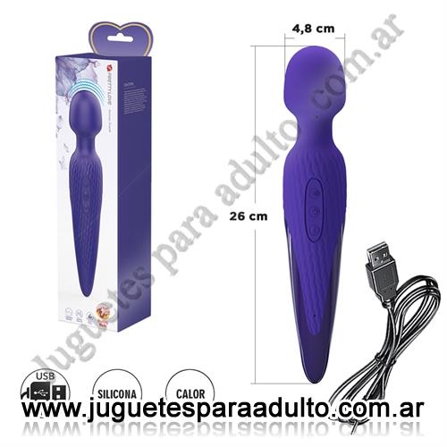 Estimuladores, Estimuladores especiales, Microfono vibrador con efecto calor y carga USB