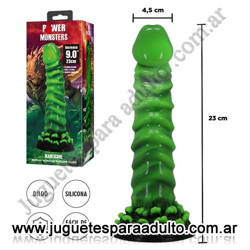 Consoladores, Consoladores sopapa jelly, Monster Manticore - dildo con sopapa