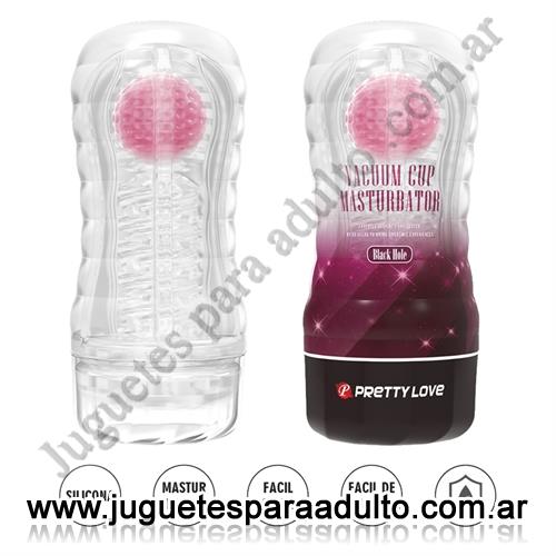 Estimuladores, Estimuladores masculinos, Masturbador Black Hole masculino con interior removible