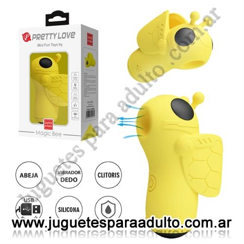 Productos eróticos, , Pequeño succionador en forma de abeja con carga USB