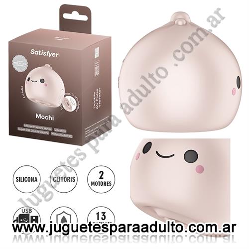 Estimuladores, Estimuladores especiales, Mochi succionador estimulador de clitoris y carga USB