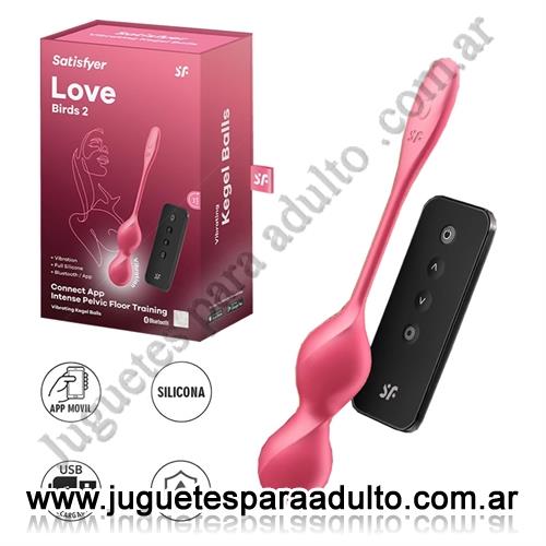 Productos eróticos, Bolitas chinas, Love Birds 2 Entrenador de suelo pelvico con control remoto + APP