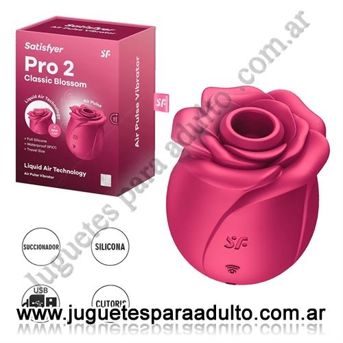 Marcas Importadas, Satisfyer, Pro 2 Classic Blossom Succionador con membrana de silicona