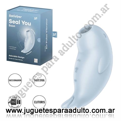 Marcas Importadas, Satisfyer, Seal you soon Succionador con forma de animal