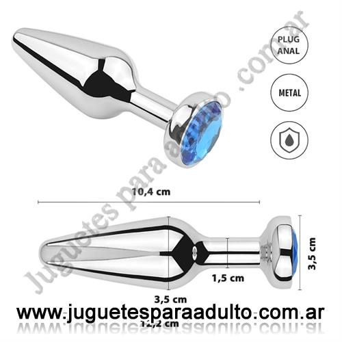 Anales, , Bootes Azul M: Plug anal Small con Ojo Azul